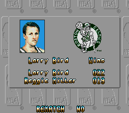 NBA All-Star Challenge screenshot 3 for Sega Mega Drive